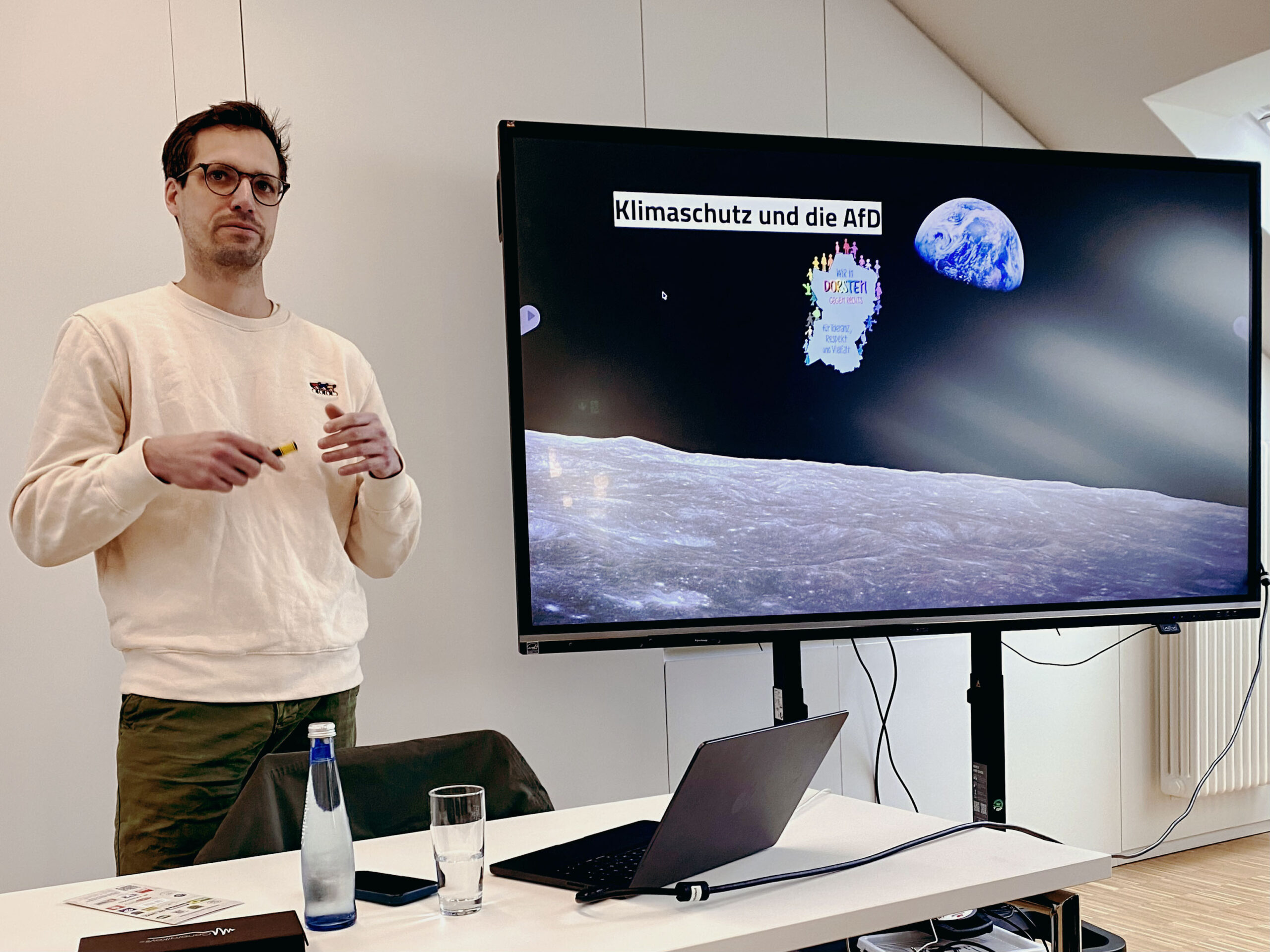 Klimaschutz und die AfD – Peter Jelinek zu Gast bei Dorsten gegen Rechts