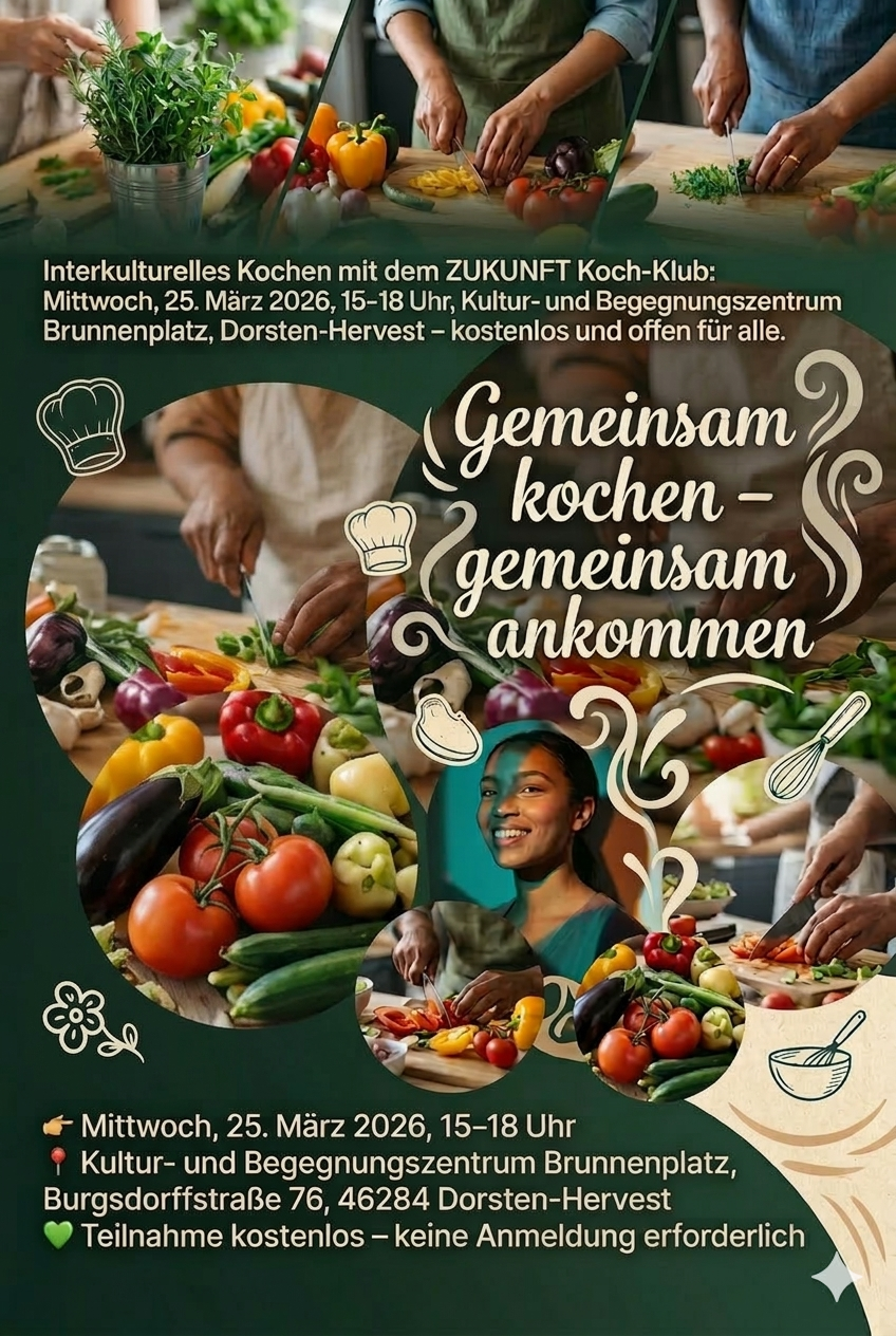 Gemeinsam kochen – gemeinsam ankommen