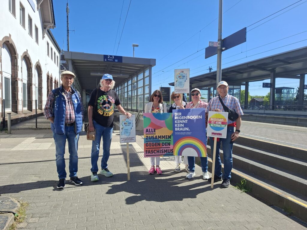 Eindrücke von der Gegendemo am 1. Mai in Essen